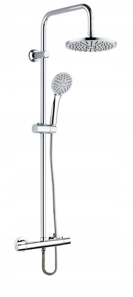 Sprchový stĺp s termostatickou batériou Esla (AU-94-D01-C) /ka/