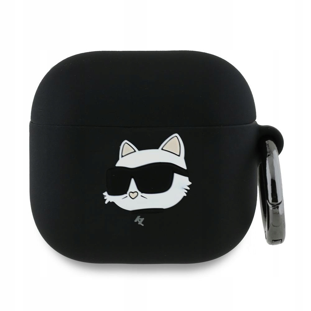 Karl Lagerfeld KLA4RUNCHK AirPods 4 cover černý/black Silicone Choup