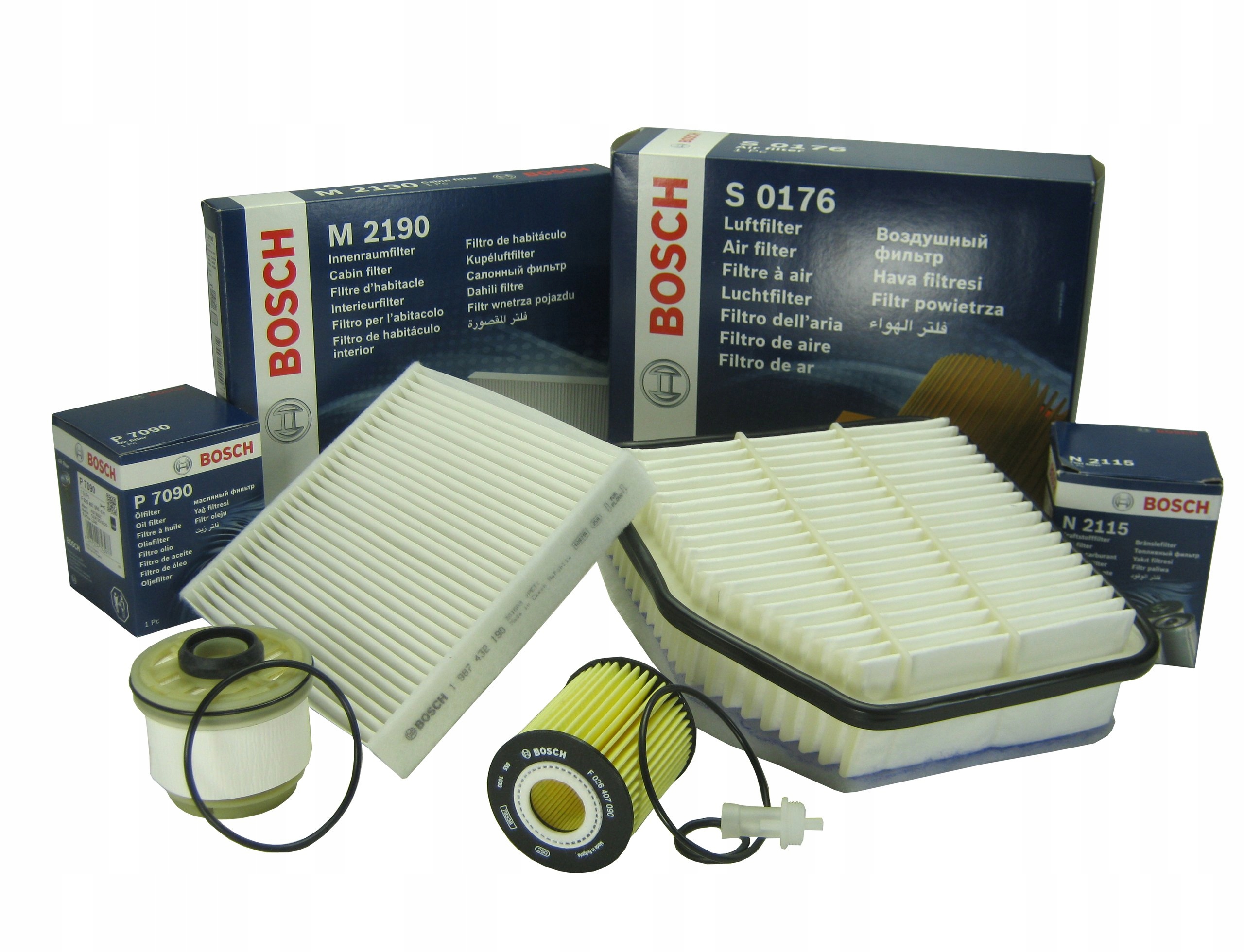 

Lexus Is 220 2.2 D-4D Diesel 05-13 Filtry Zestaw