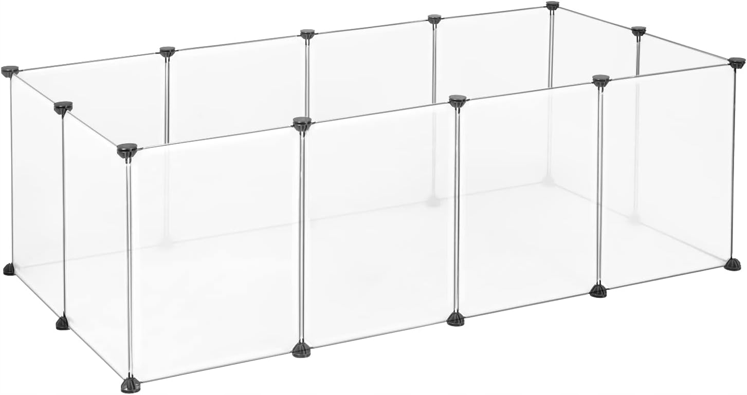 Levně Výběh pro malá zvířata Eugad modulární 145×75×46 cm průhledný