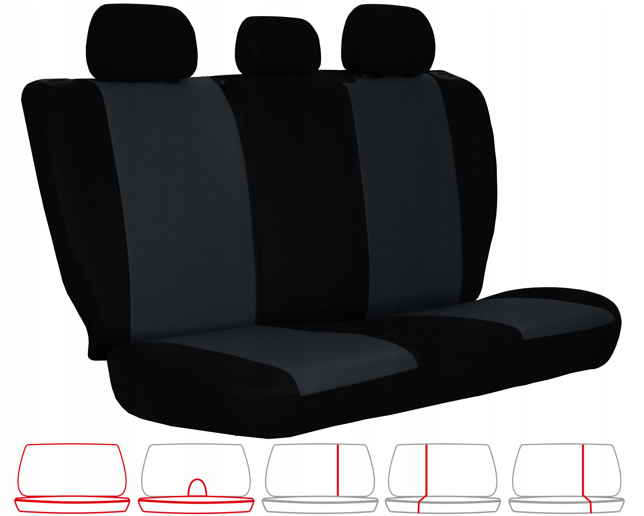 POKROWCE NA FOTELE SAMOCHODOWE DAEWOO MATIZ NEXIA EAN (GTIN) 5906072199954