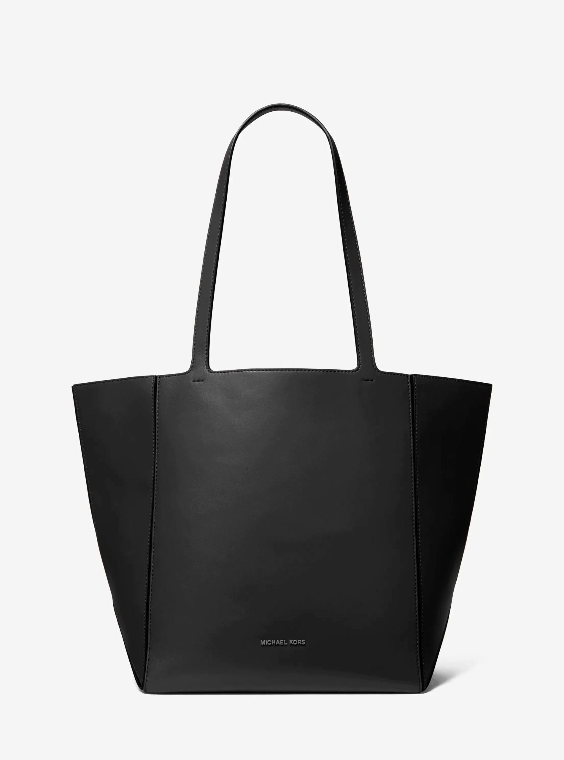 Michael Kors Dámská Kabelka Z Přírodní Kůže Bez Vzoru Černá Qaa