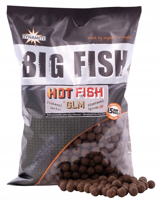 Krmivo pre ryby - Hot Fish & GLM 15mm 1,8kg Dynamite Baits