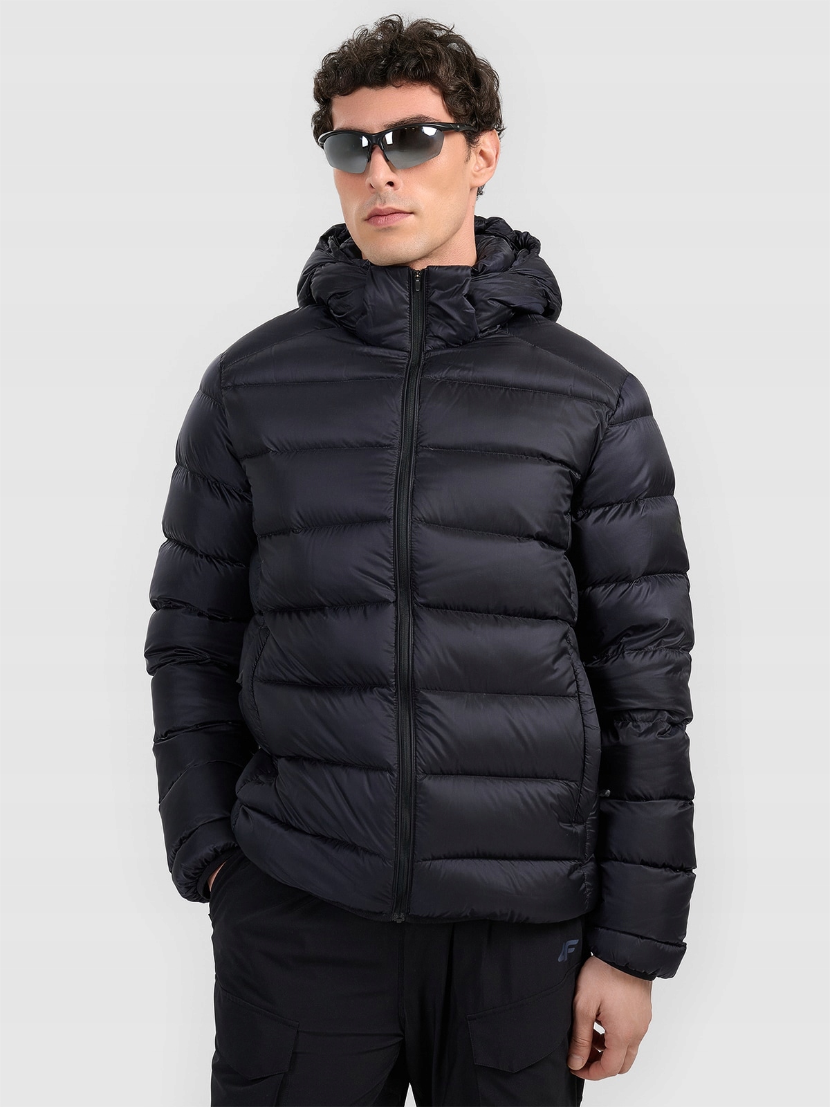 Pánská Zimní Lyžařská Péřová Bunda 4F Přírodní Peří TDJAM0733 AW25 XL