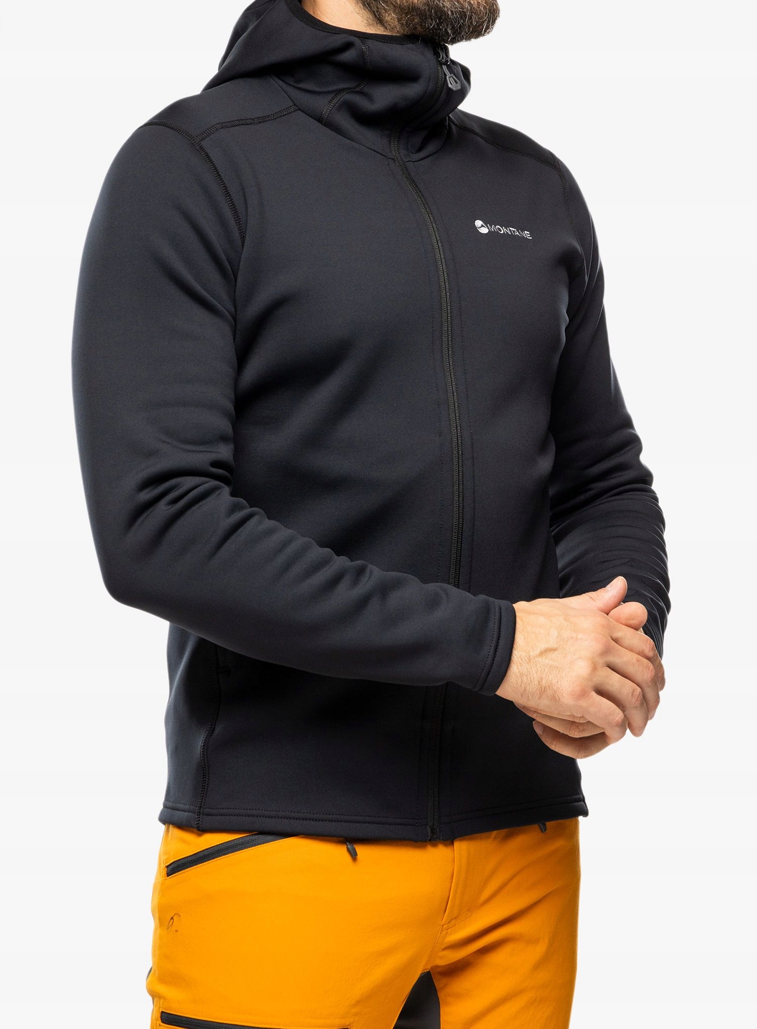 Mikina s kapucí Montane Fury černá S