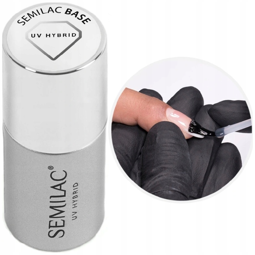 Semilac Base Coat Baza do lakieru hybrydowego 7ml