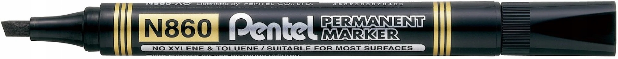 

Marker N860 czarny wodoodporny permanent Pentel