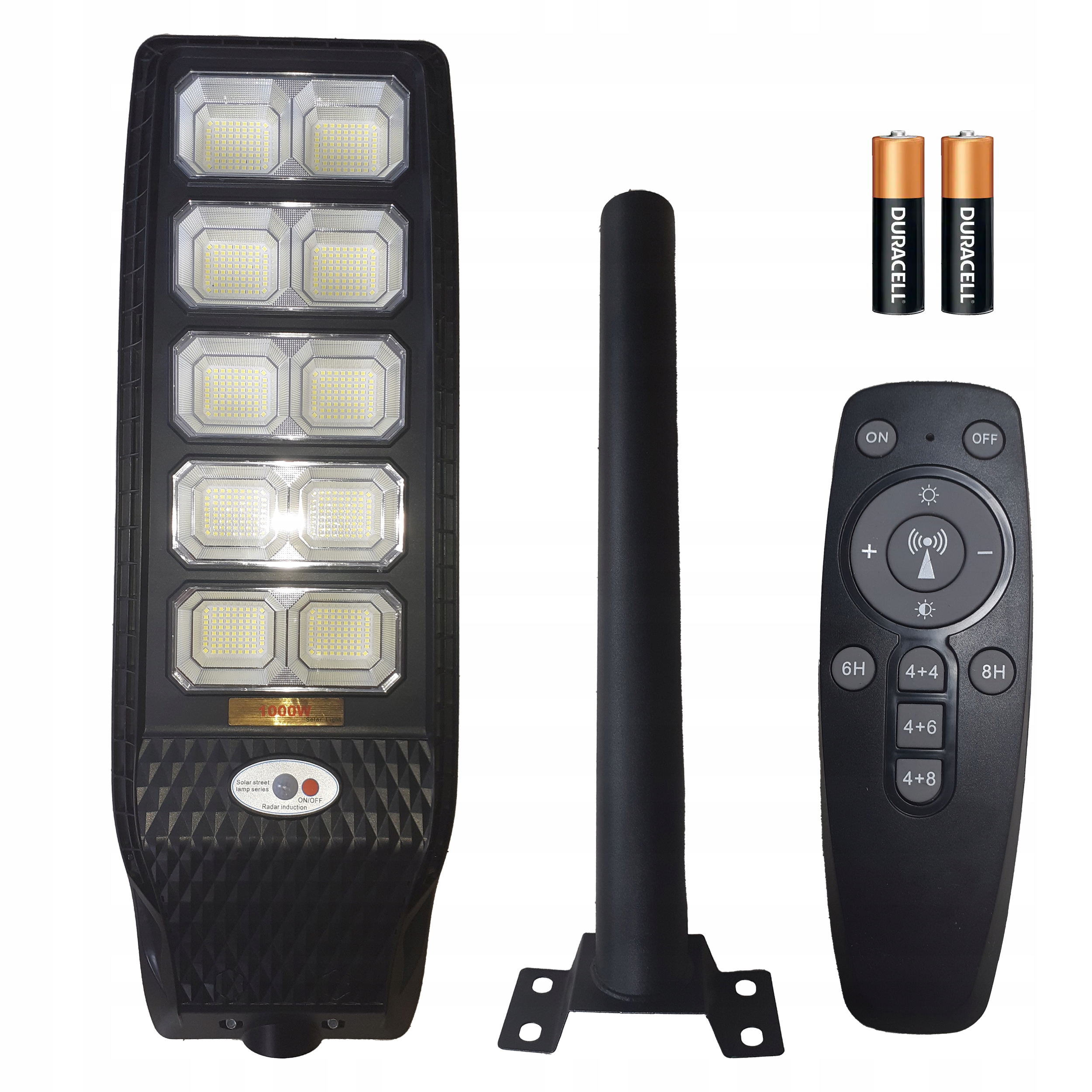 Latarnia Solarna 720 Smd Led Lampa Solarna z Czujnikiem Ruchu i Zmierzchu