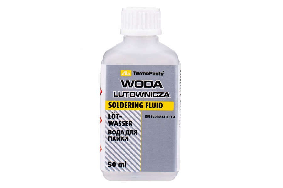 

Woda Lutownicza Do Blach Ocynkowanych Rynien 50ml