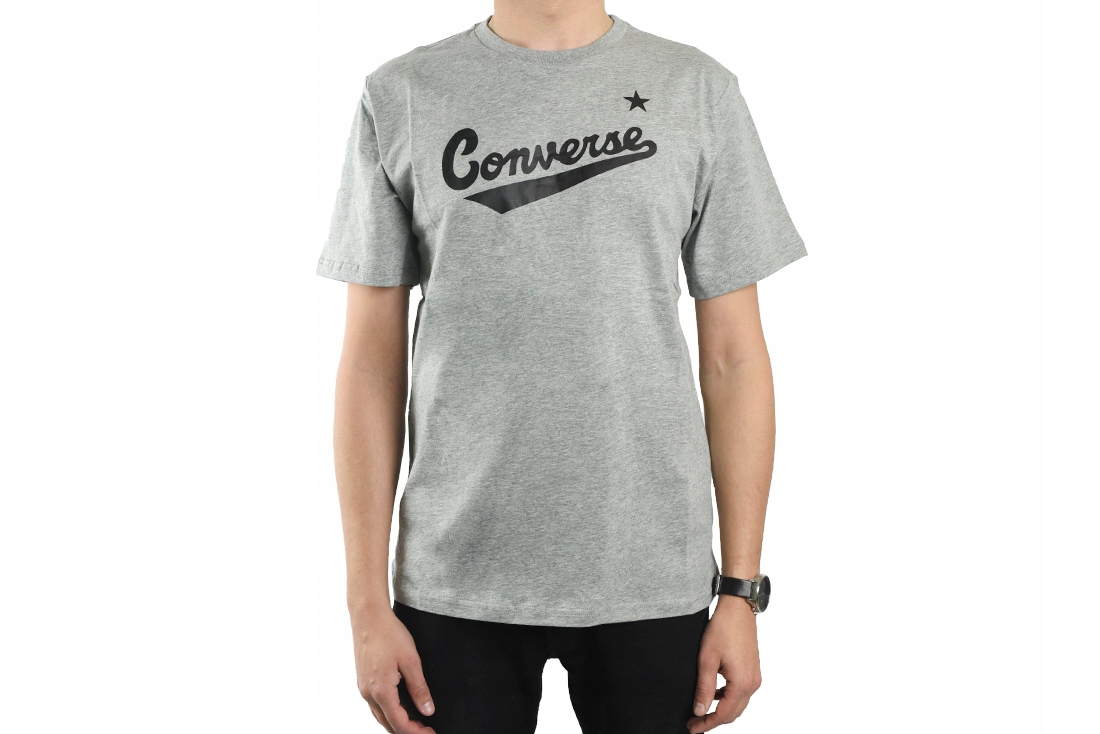 

Męski T-shirt Converse Center Front Logo Tee -M-