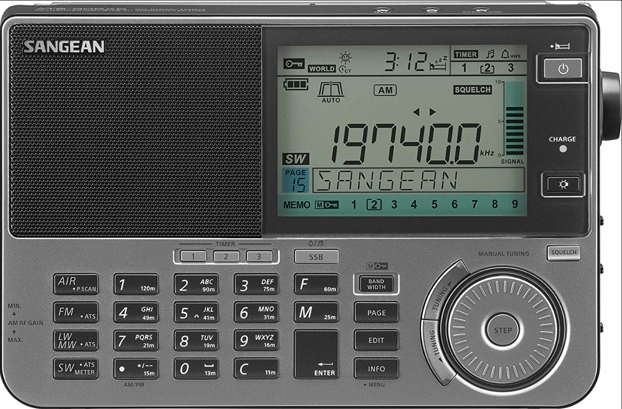 Sangean ATS-909X2 odbiornik globalny Ssb Fm/am Mw/lw/sw odsłuch Cb airband
