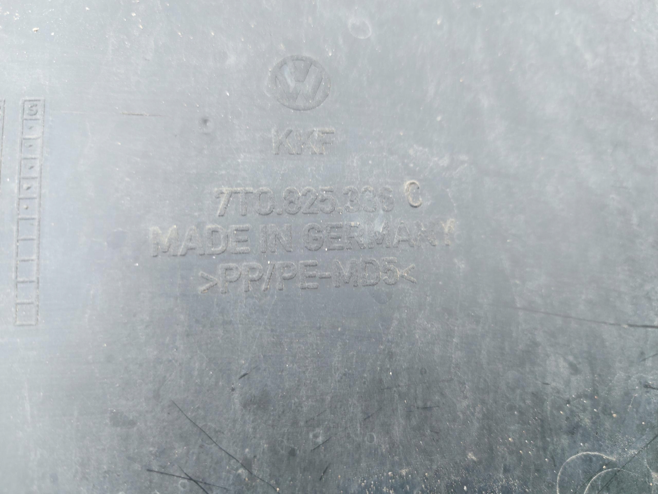 VW Multivan 7T0 T7 2023 abdeckung blende abdeckung unterfahrschutz rechts original 7t0825336c