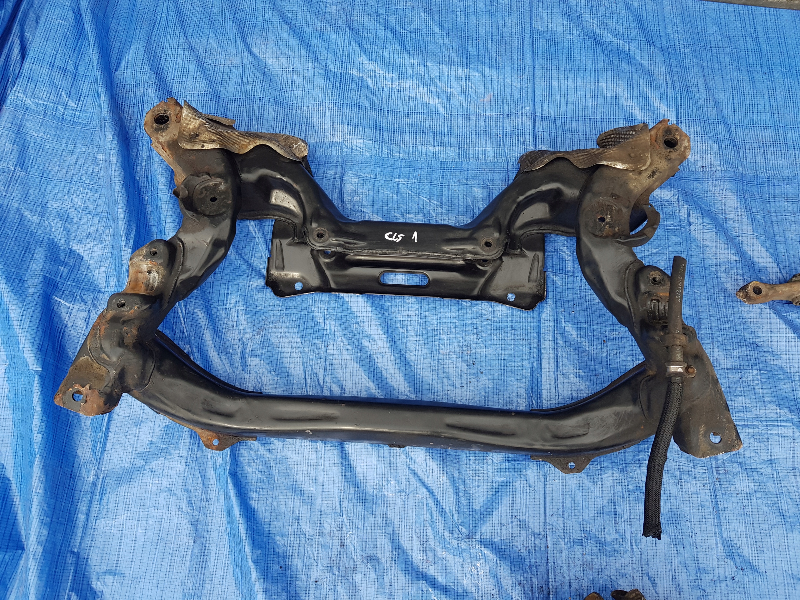 axle beam subframe axle beam front MERCEDES CLS W219 W211