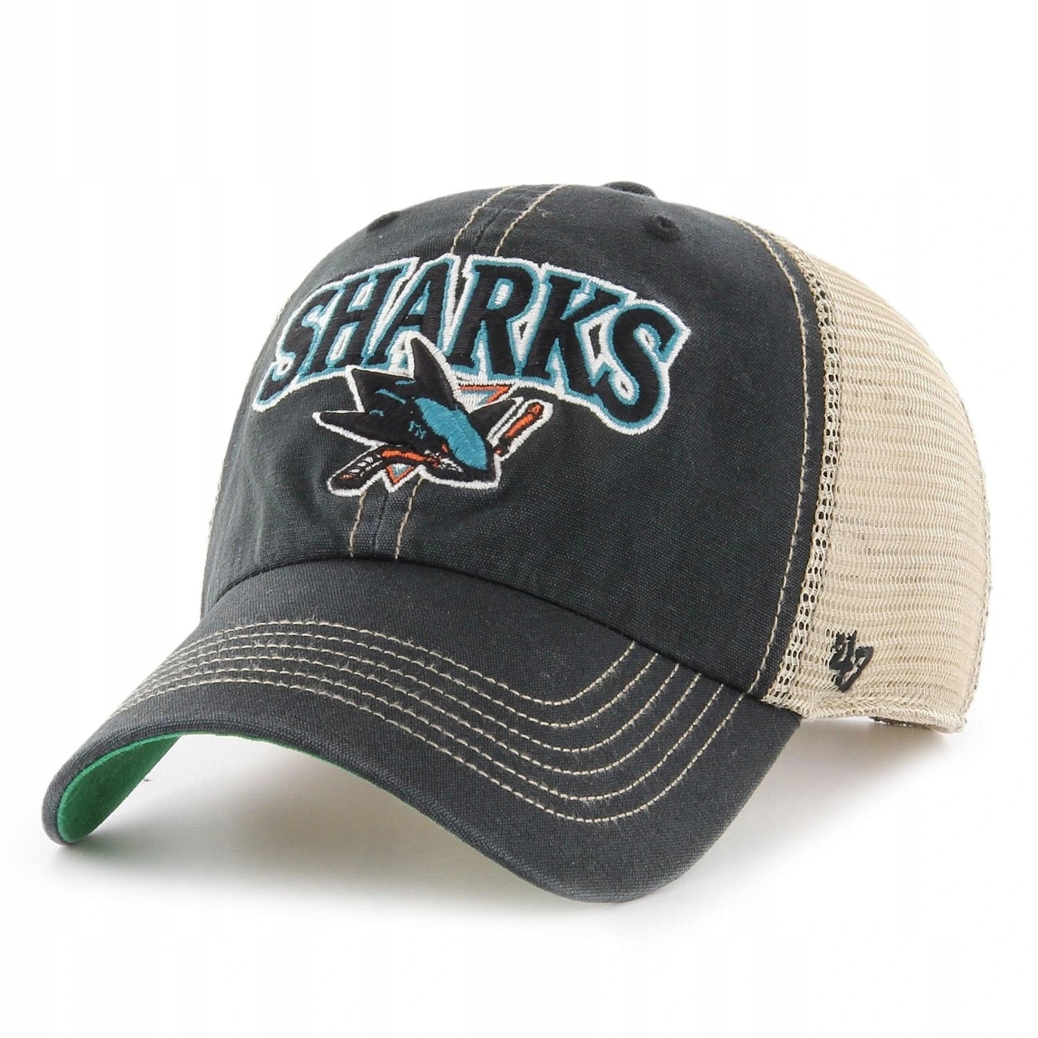 Pánská kšiltovka San Jose Sharks Nhl Tuscaloosa '47 Clean Up