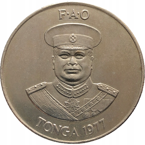 55221. Tonga, 2 pa'anga, 1977r.