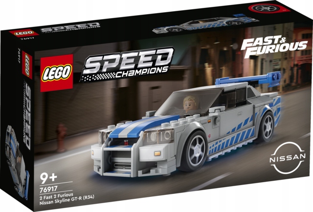 Lego Speed Stavebnice 76917 Nissan Skyline Gt-r (R34)