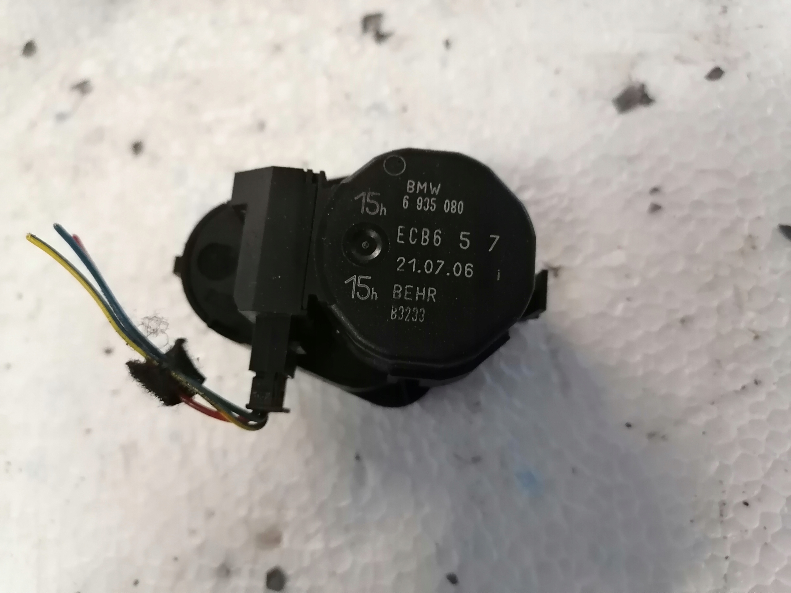 Micro moteur Bloc de chauffage complet BMW 7 E65 6935080