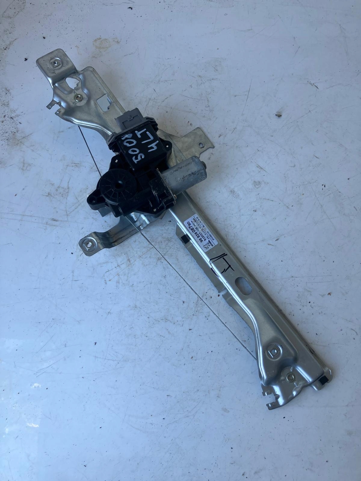 window regulator left rear part PEUGEOT 3008 5008 9682808780