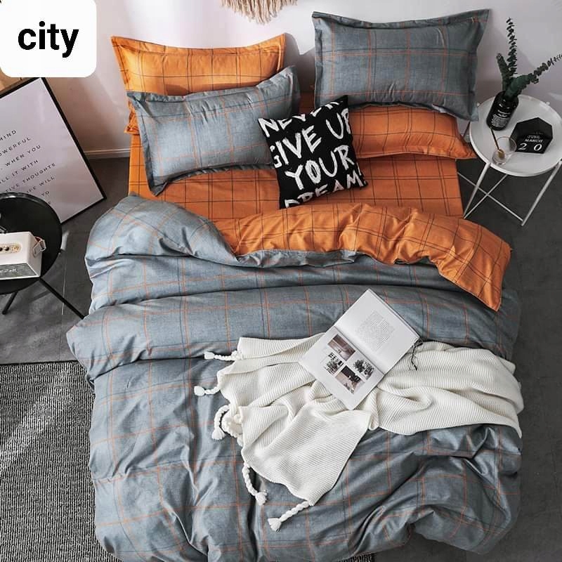 POŚCIEL DWUSTRONNA komplet 160x200 BAWEŁNA 100% Materiał bawełna