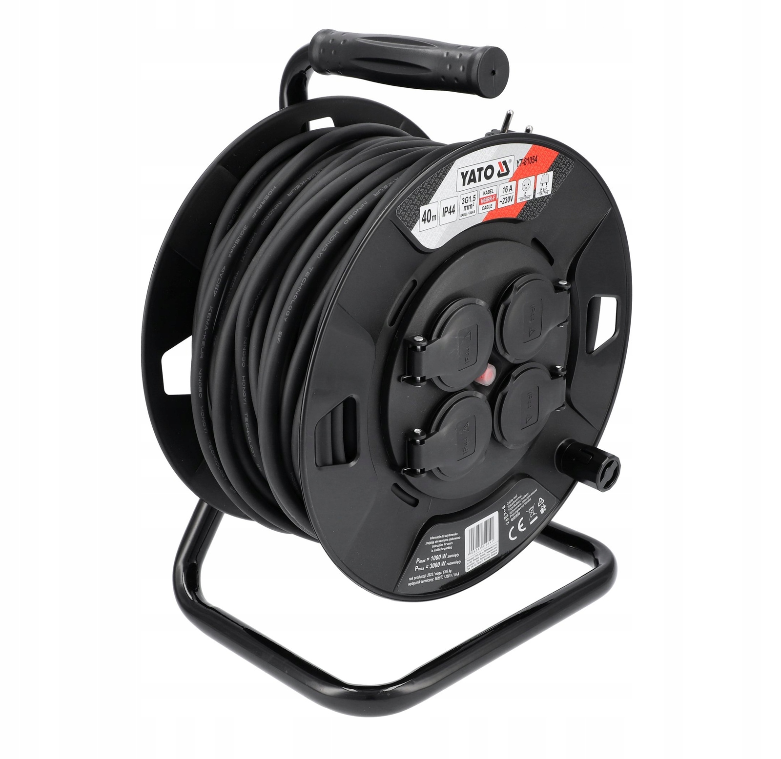 Yato predlžovací kábel bubnový 40 m YT-81054