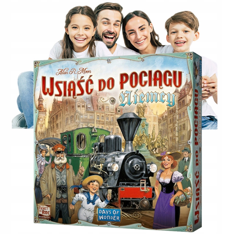 Gra Planszowa Dla 8 Latka Wsiąść Do Pociągu Niemcy