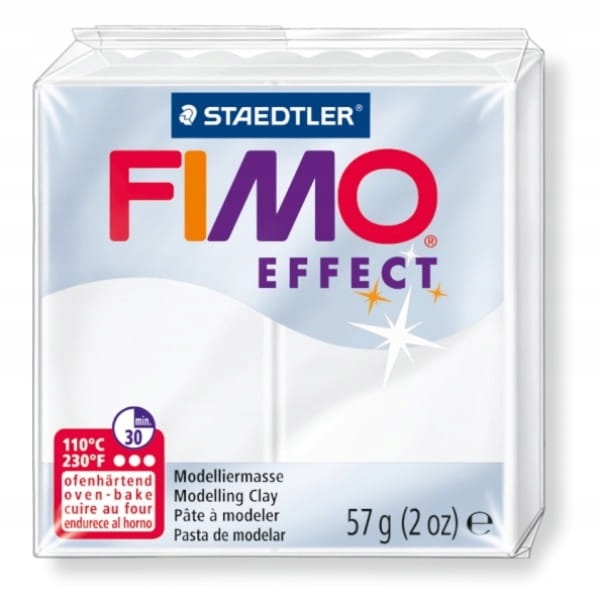 

Modelina Fimo Effect kolor Transparentna 014
