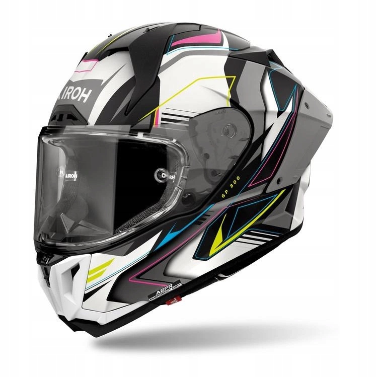 Helma Airoh GP800 Must Multicolor Matt ružová modrá fluo Darčeky