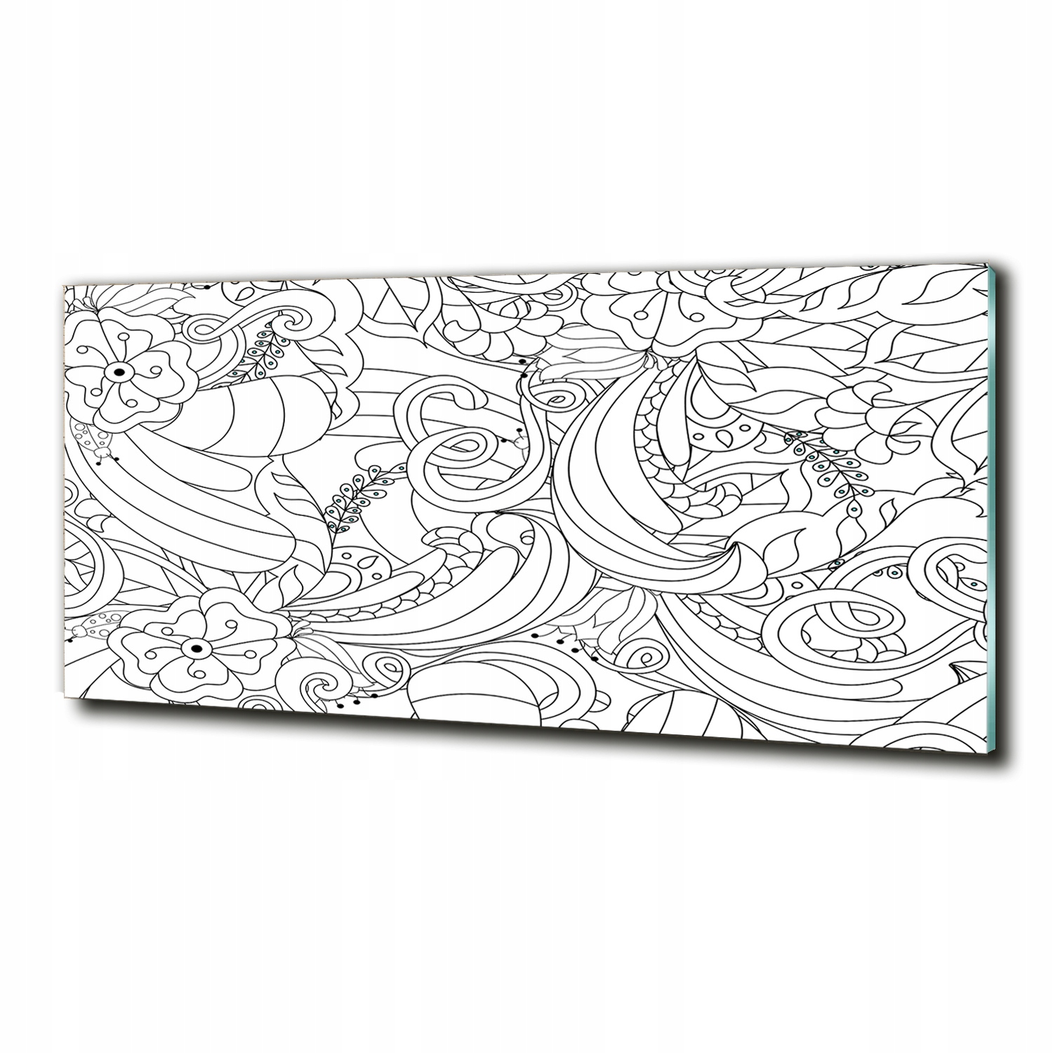 Tištěný obraz na skle Ornamenty 125x50