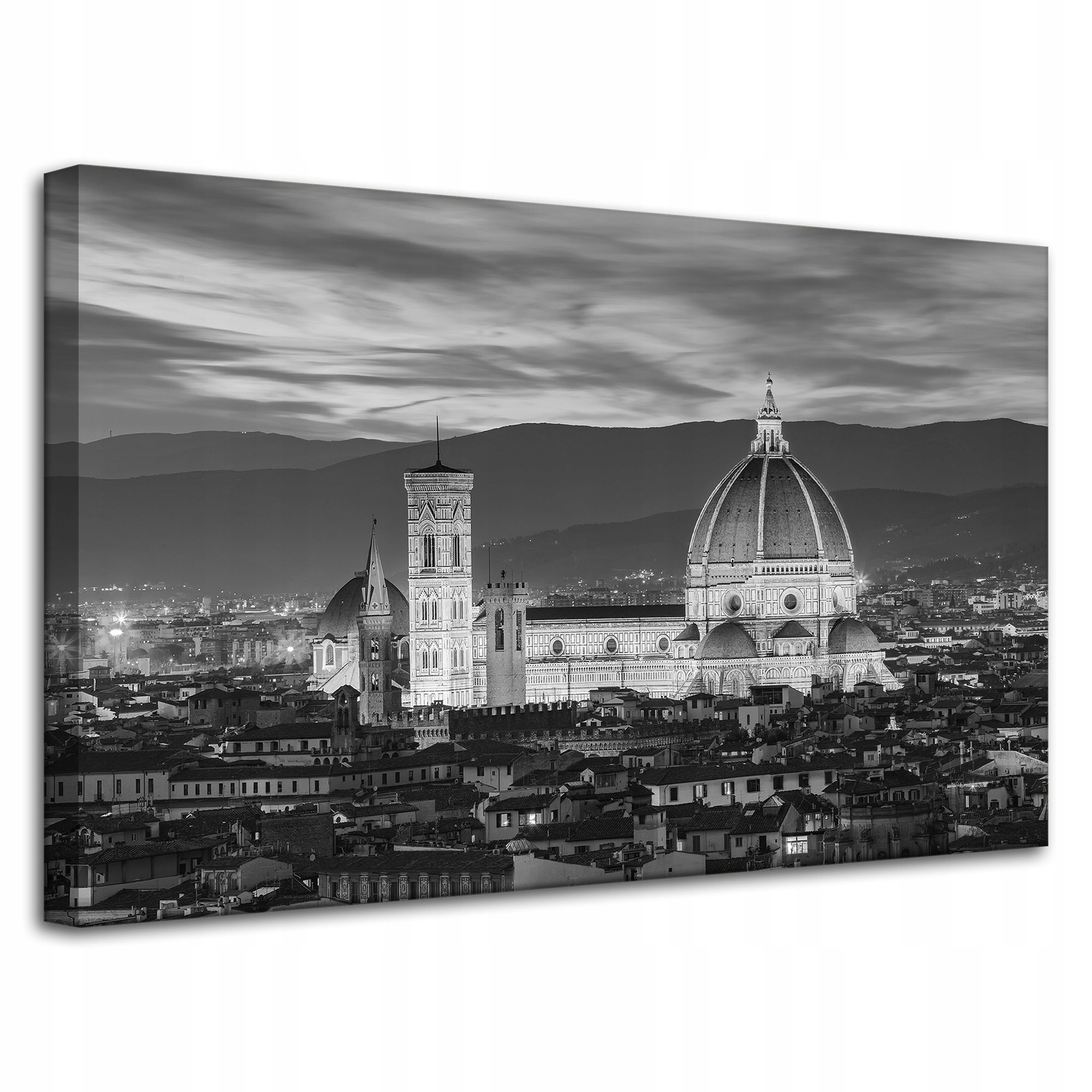 Obraz Canvas Architektura Florencie mono 80x50 cm