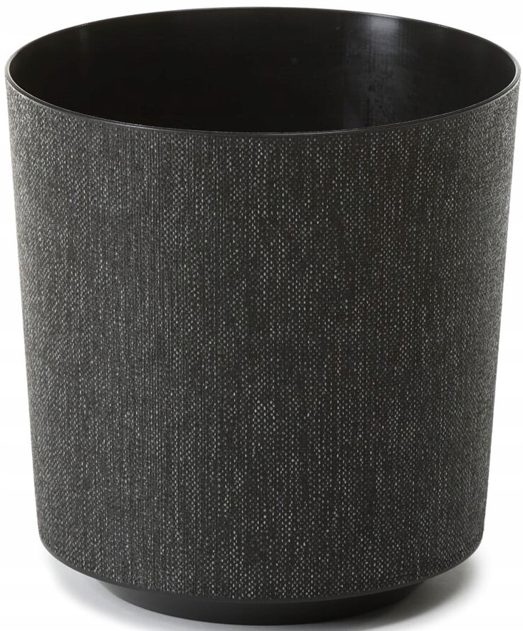 

Doniczka Osłonka Na Kwiaty Gama Textil Czarna 25CM