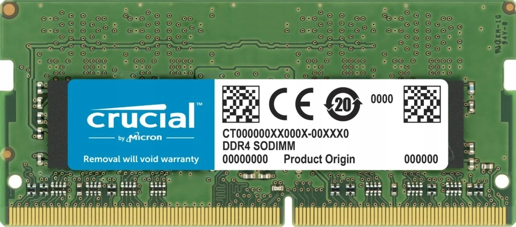 Crucial CT2K32G4SFD832A paměťový modul 64 Gb 2 x 32 Gb DDR4 260-pin So-dimm
