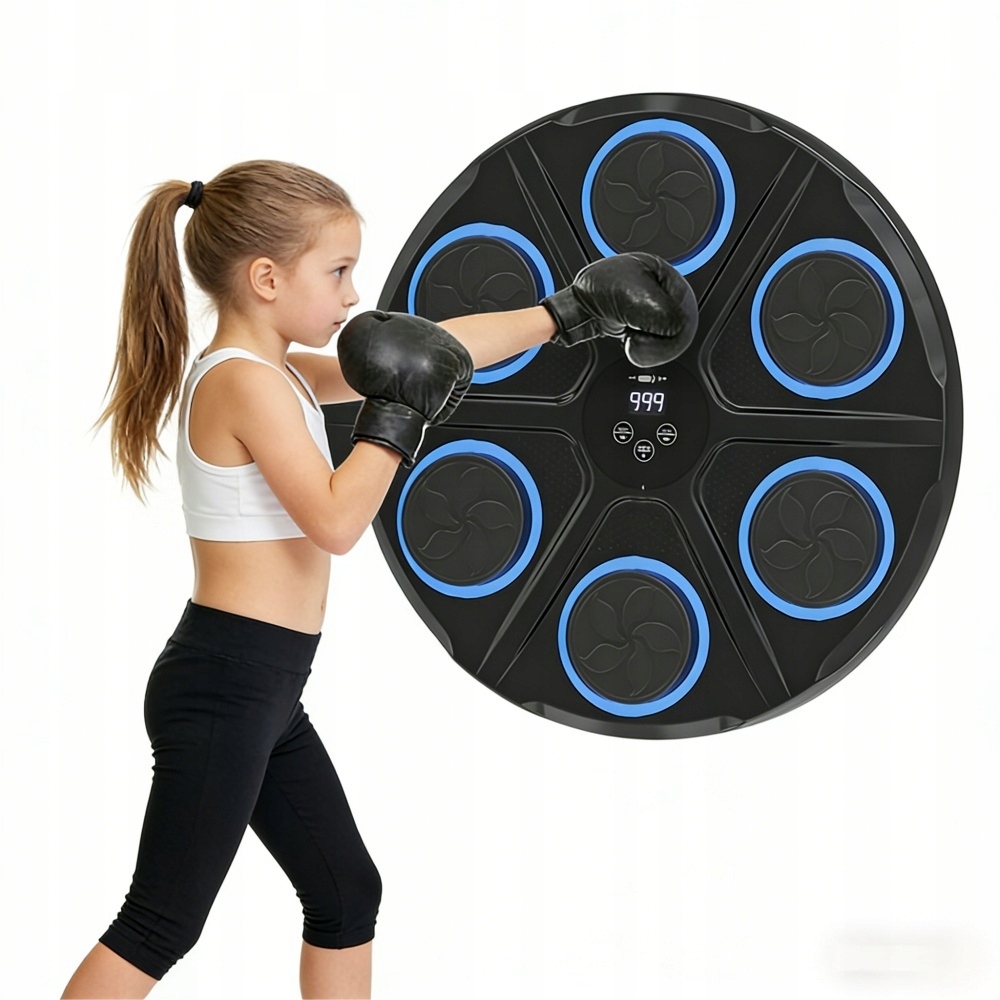 Tablica Bokserska Ścienna elektroniczna tarcza treningowa Bluetooth muzyka