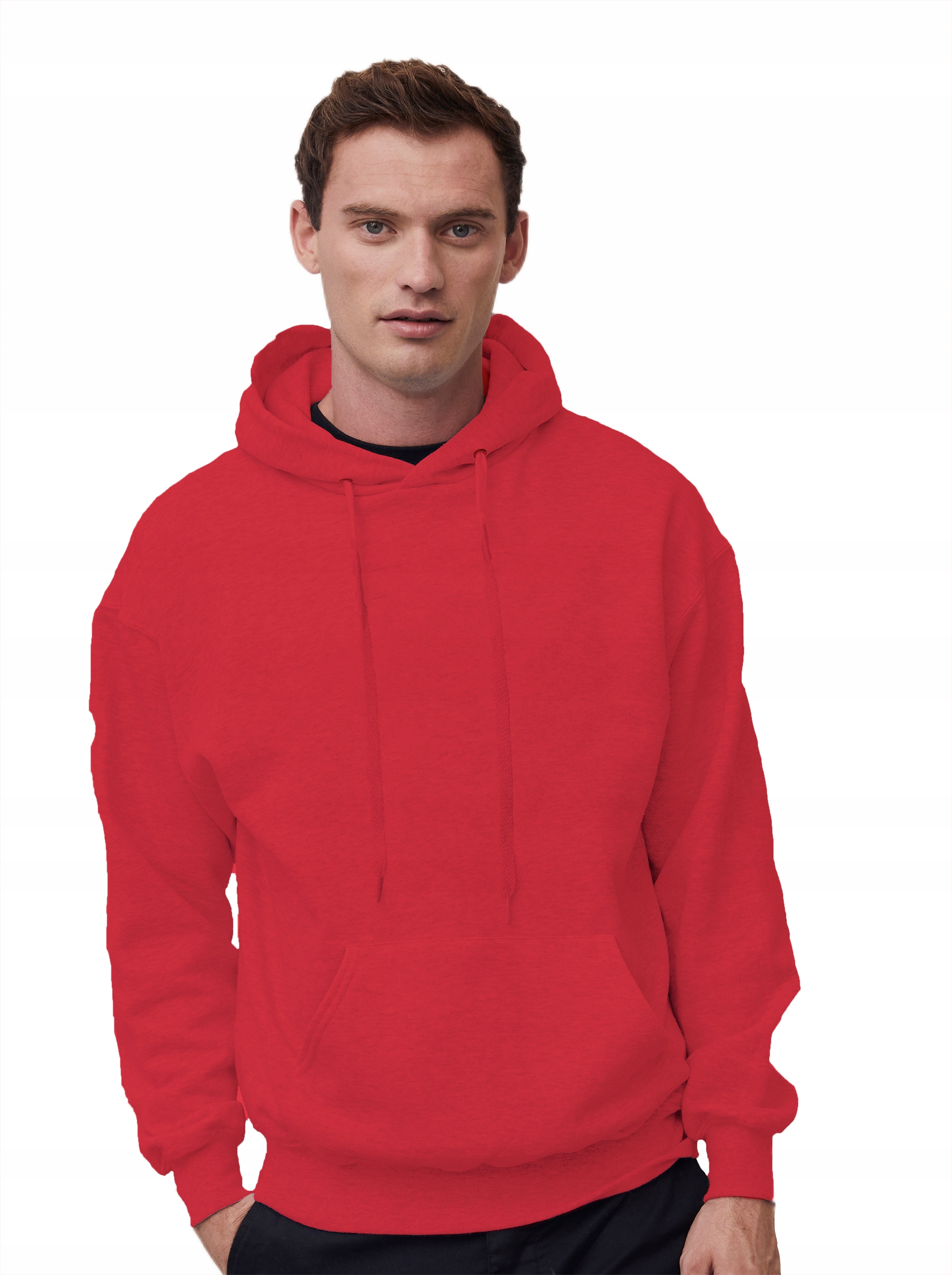 

Bluza z kapturem męska Fruit Classic, czerwony XL