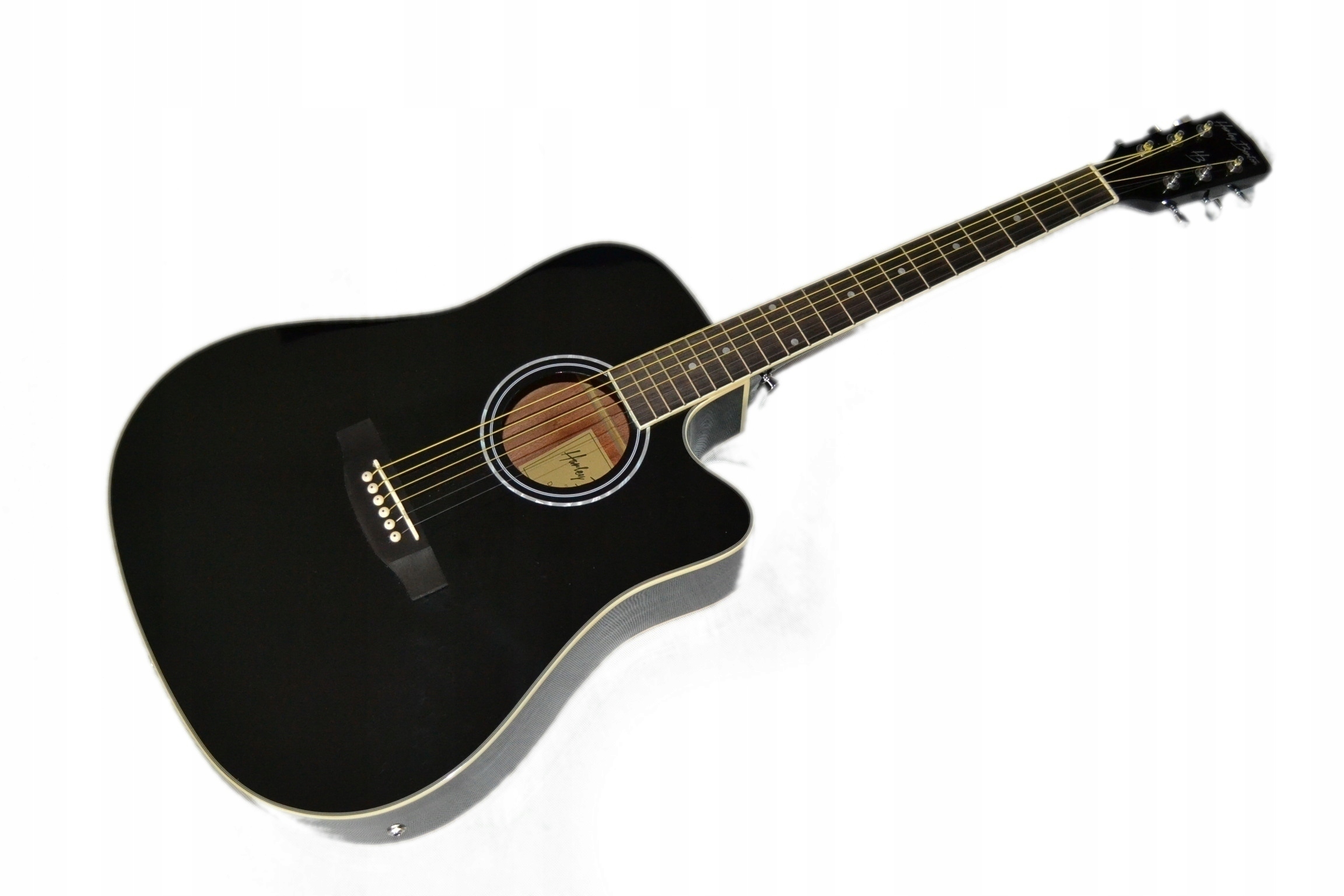 HARLEY BENTON D-120CE BK nowa gitara elektroakustyczna ustawiona lutniczo