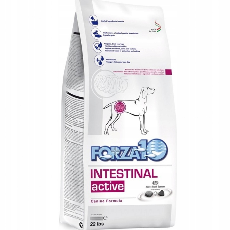 Forza10 Active Vet Diet Intestinal Nietolerancje Pokarmowe 4kg