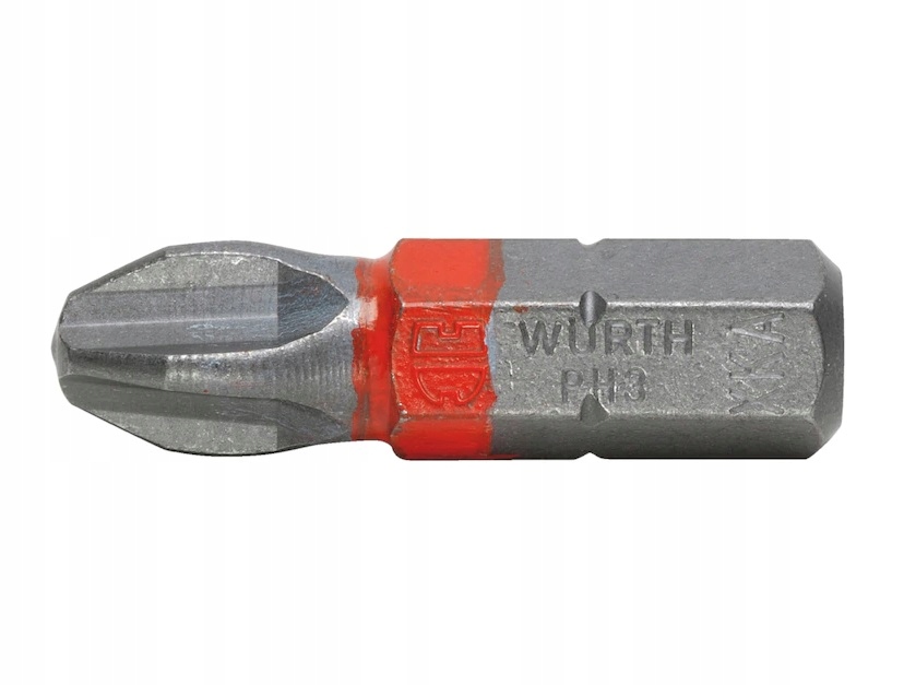 

Bit Grot 1/4" x 25mm PH3 Wurth