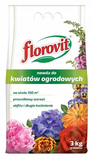 

Florovit Nawóz do kwiatów ogrodowych 3 kg worek