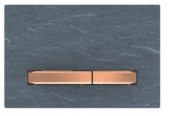 Tlačidlo wc UP320 Geberit Sigma50 115.670.JM.2 bridlica mustang/červené zlato