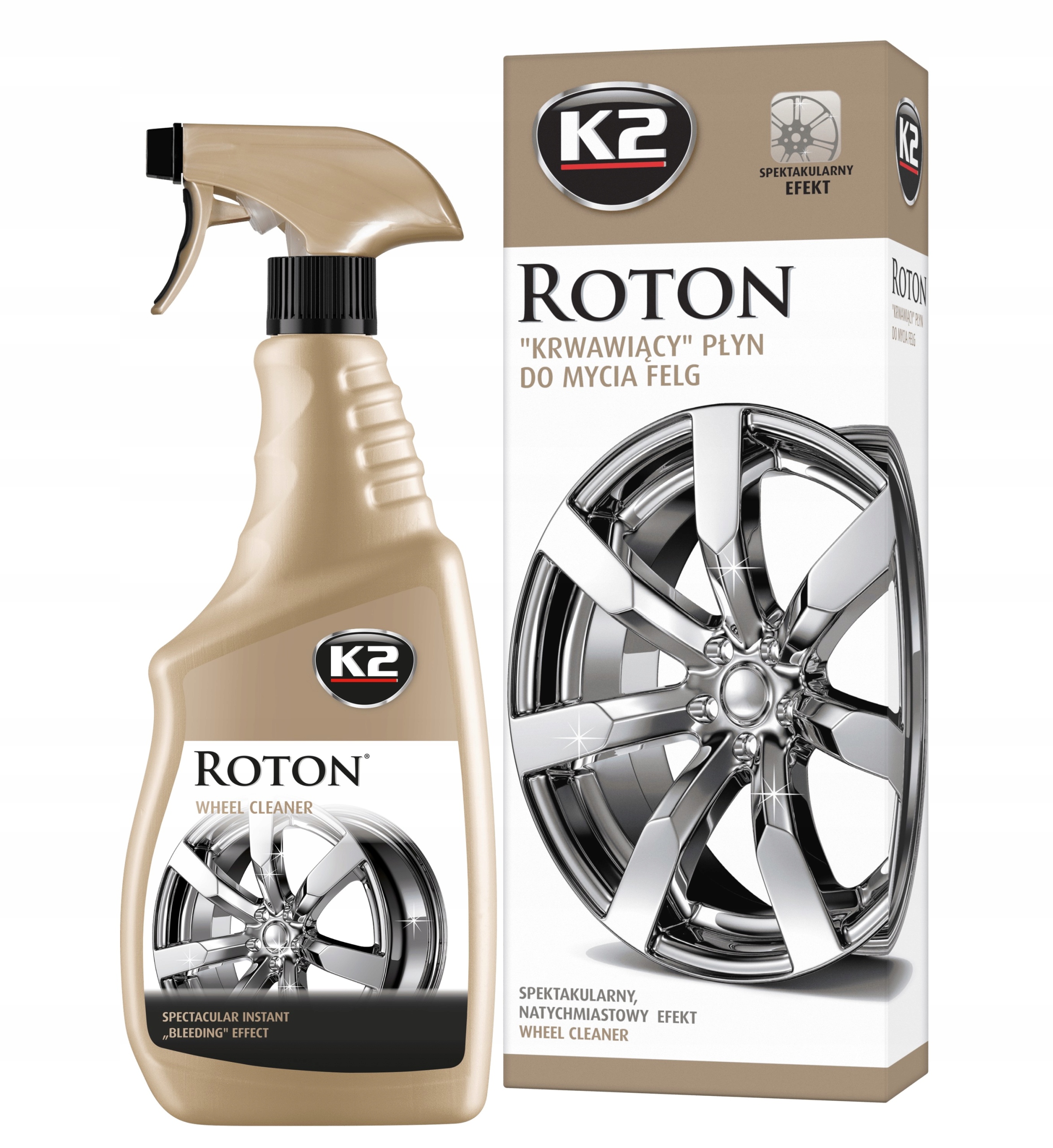 

K2 Roton Płyn Do Mycia Felg 700ML Efekt Krwawienia