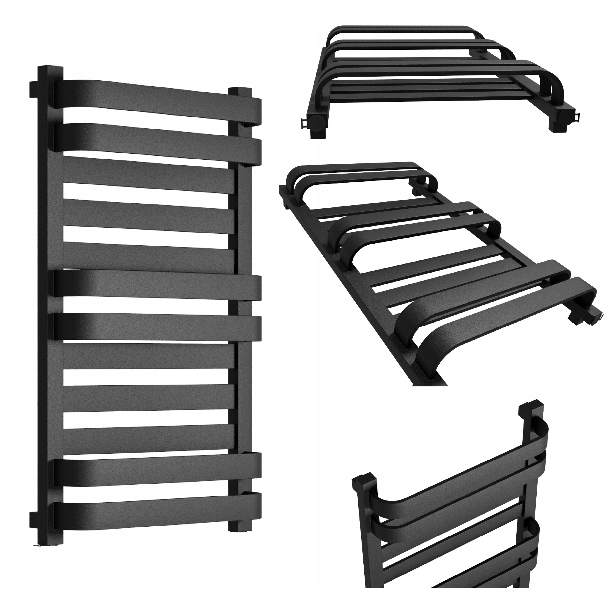 Radiátor Pandora Special 820x440 Černá Struktura