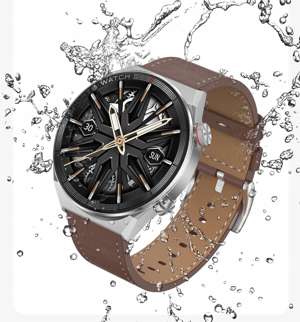 SMARTWATCH MĘSKI DAMSKI DT3 MATE ROZMOWY POMIARY INDUKCJA 2 PASKI ZDROWIE Kompatybilność systemowa Android iOS