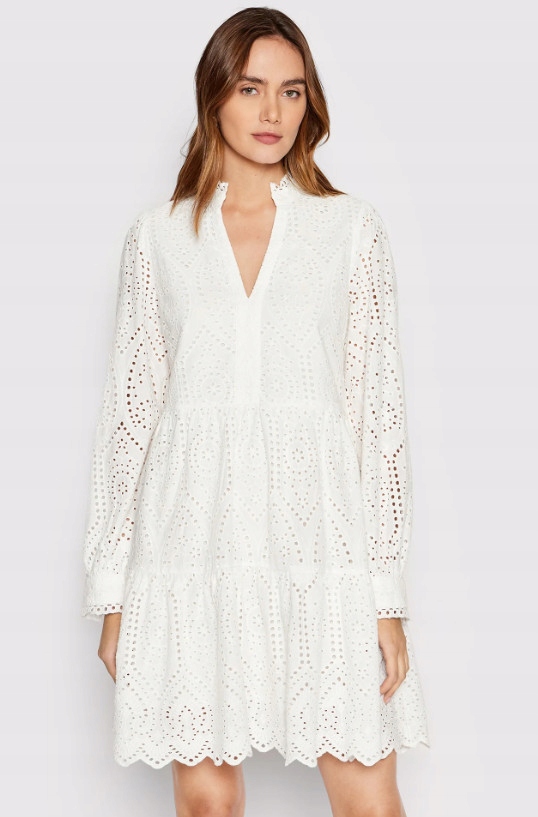 Bílá Ažurová Šaty Y.a.s S