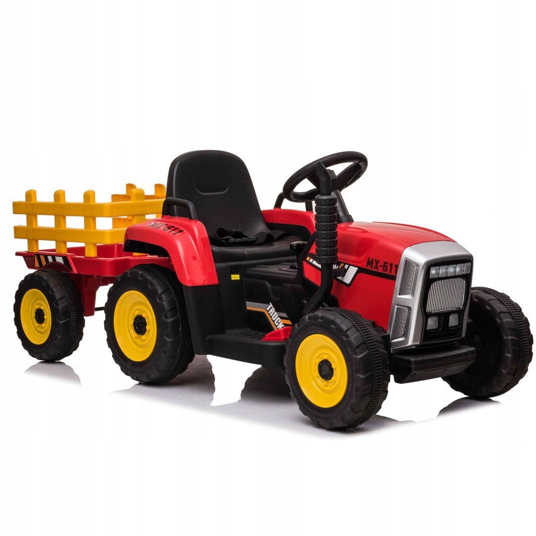 Traktor Blow Na Akumulator Z Przyczepą, Miękkie Koła, Miekkie Siedz