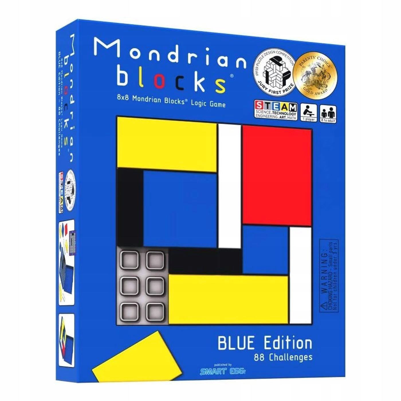 Gra Planszowa Mondrian Blocks Multi Award Winning Puzzle Game, Brain Teaser