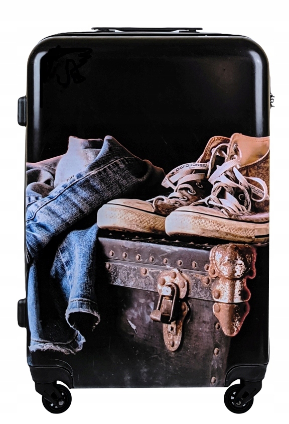 

Walizka Duża David Jones Jeans Vintage Nowość.