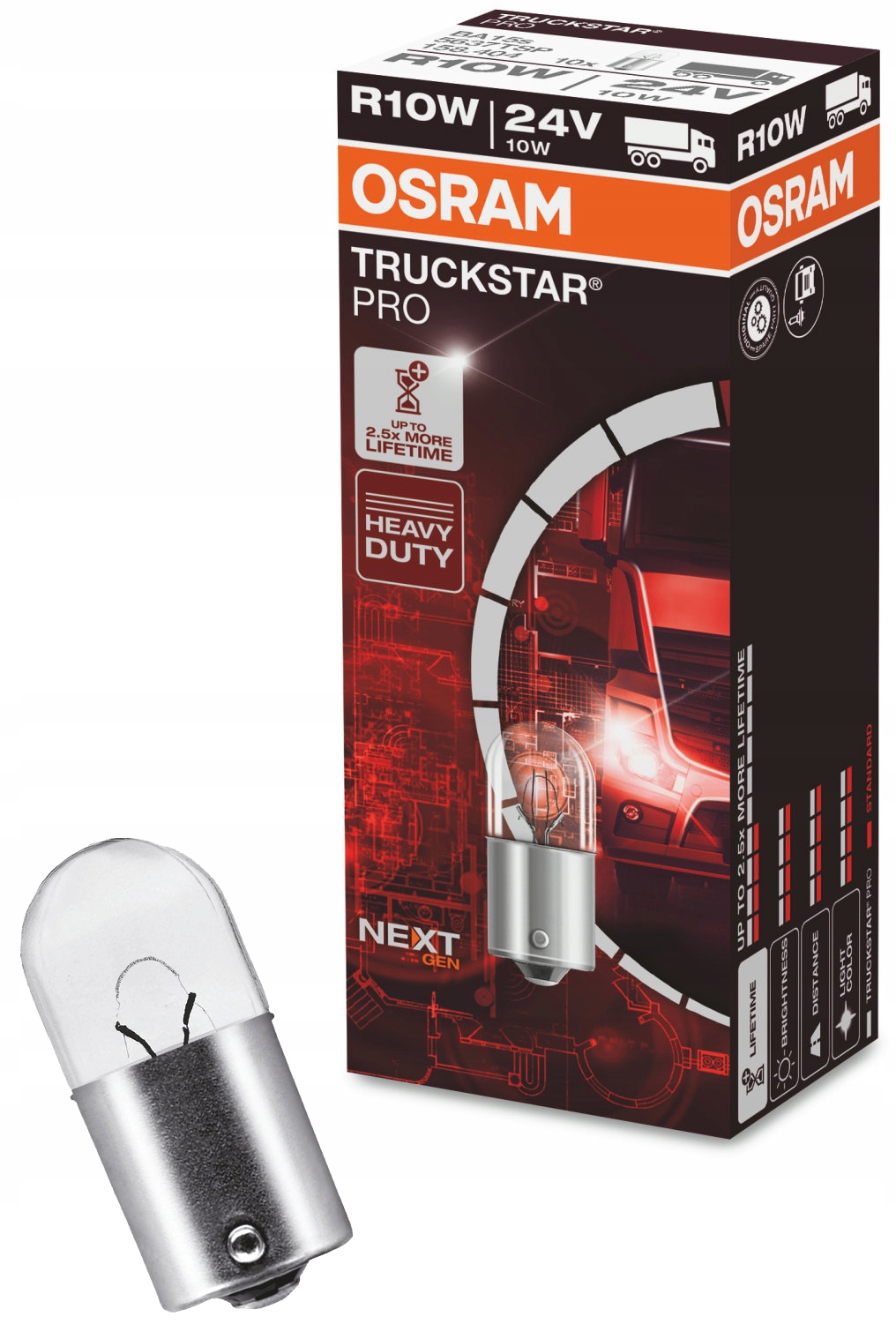 Osram R10W 10 W 5637TSP (10sztuk)