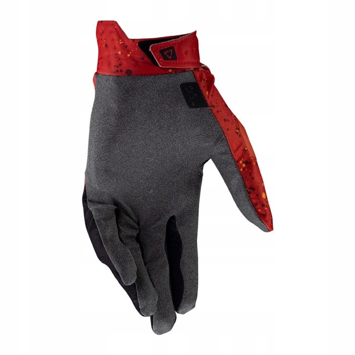 enduro rukavice Leatt Moto 2.5 Windblock Burn šedé, červené Zadarmo