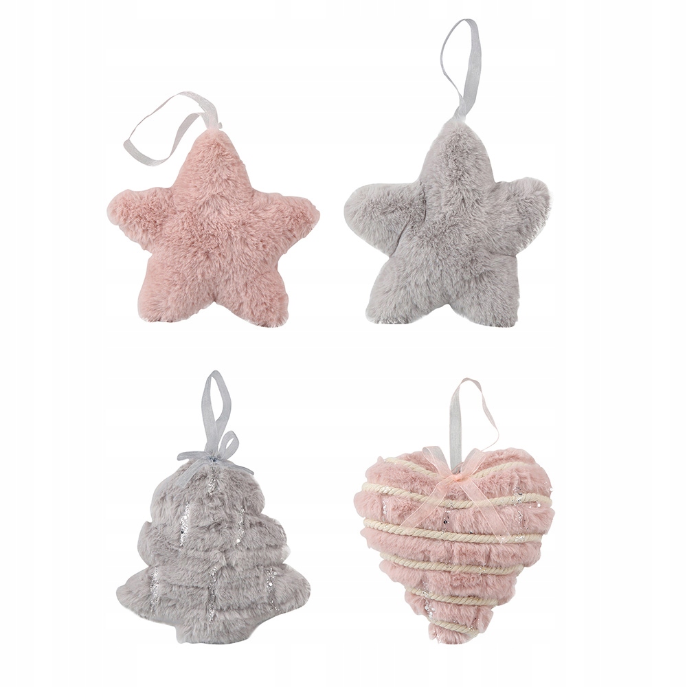 

Zawieszka Bombka pluszowa Dekoracja świąteczna