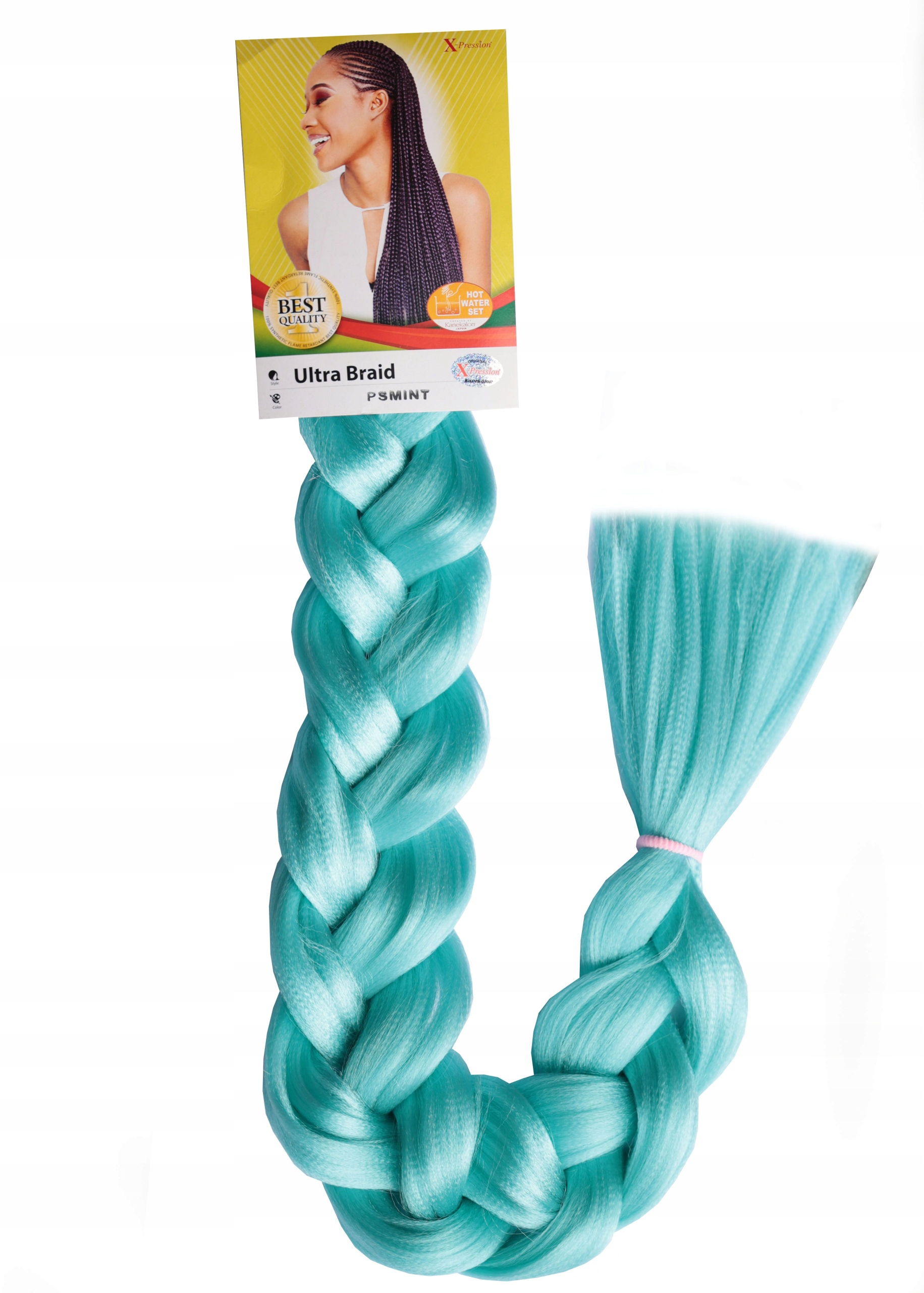 

Włosy syntetyczne X-pression 200cm 165g #mint