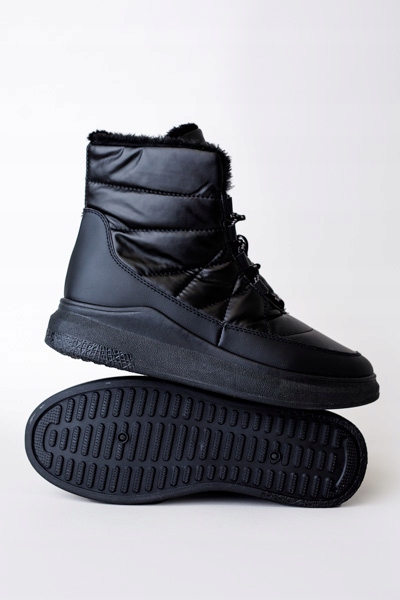 ŚNIEGOWCE botki TRAPERY kozaki BUTY ZIMOWE (38) Długość wkładki 24 cm